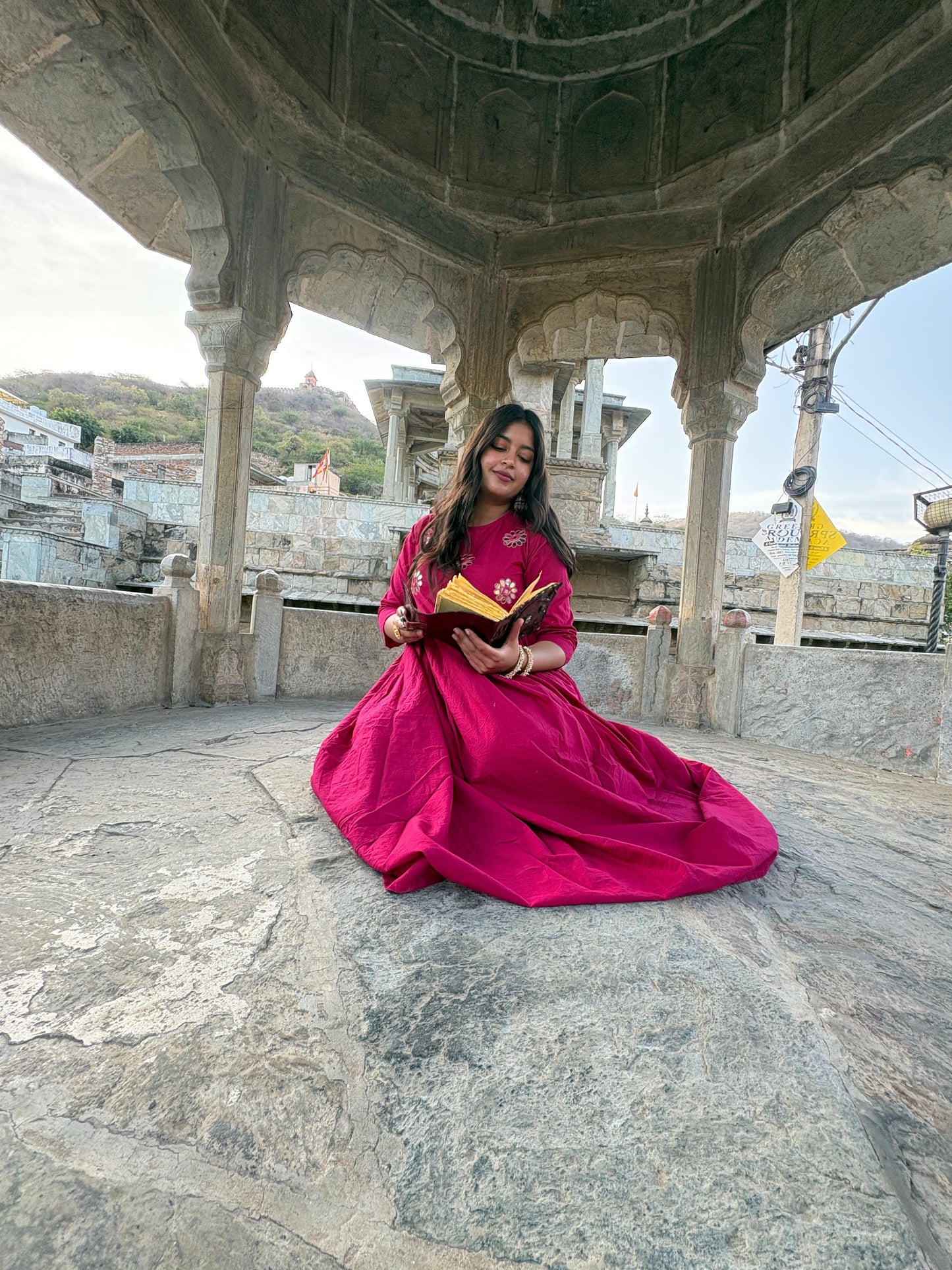 Gulraani Mirror Bloom Anarkali