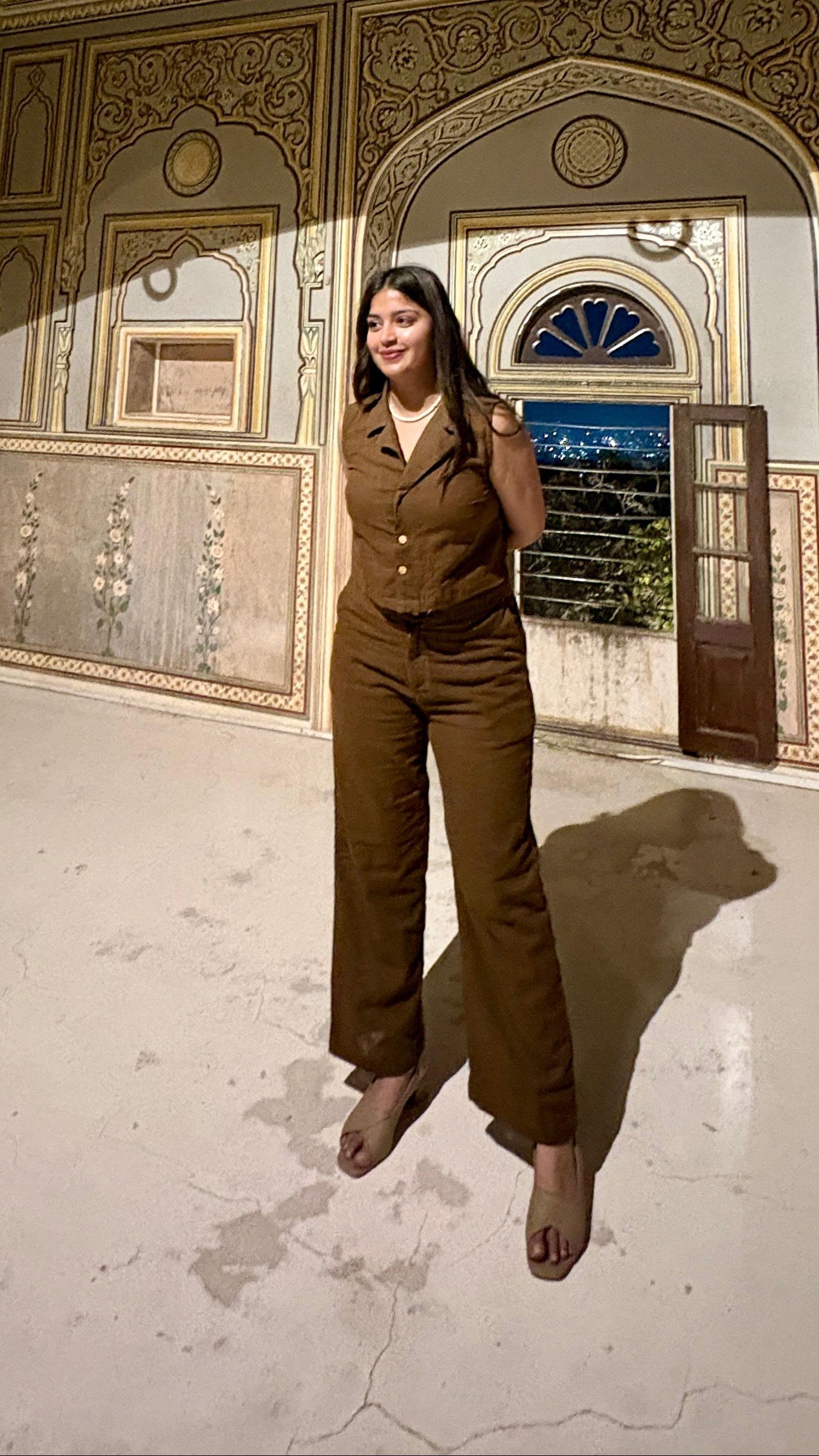 Mocha Muse Linen Co-ord Set