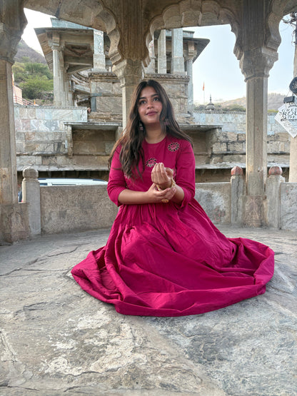 Gulraani Mirror Bloom Anarkali